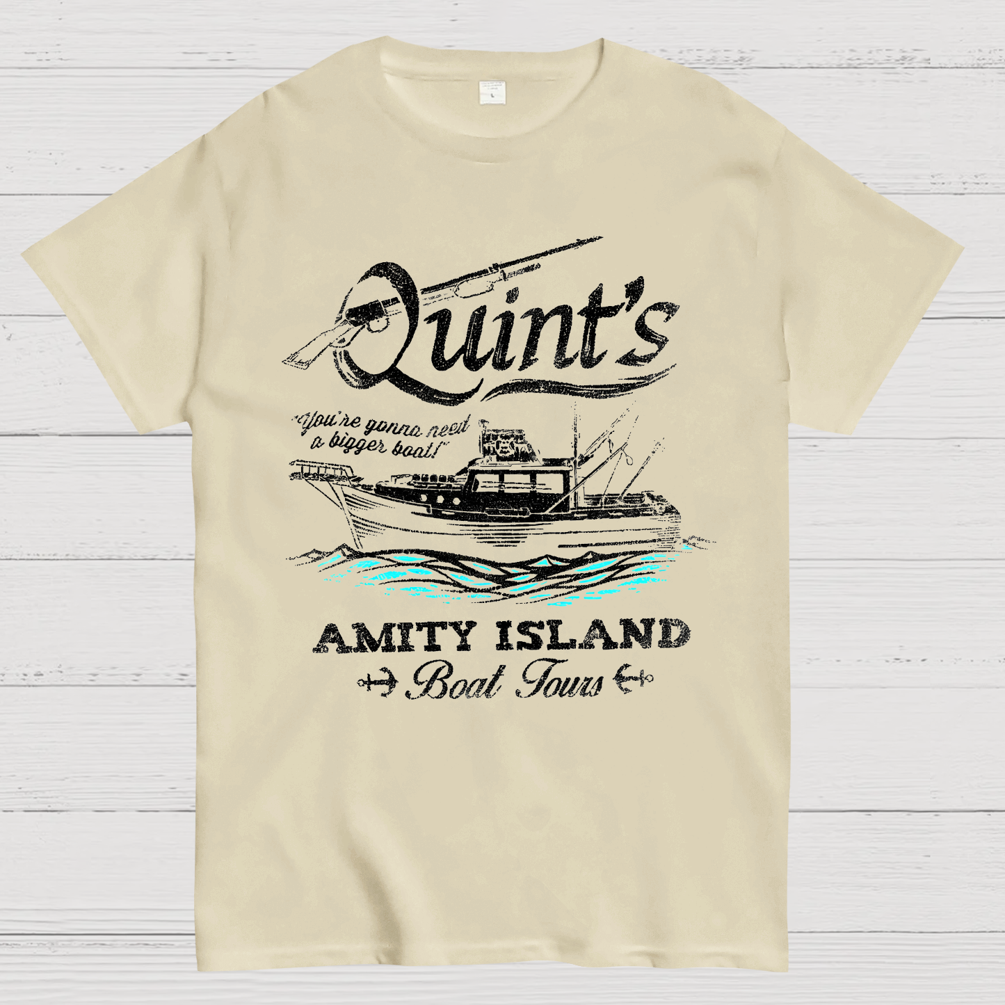Quint's Boat Tours Jaws T-Shirt