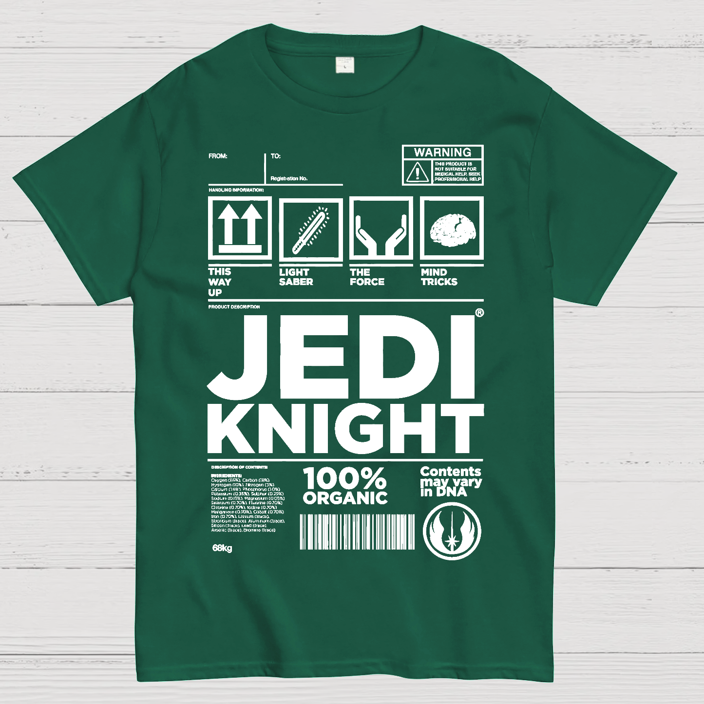 Jedi Knight Tags  T-Shirt