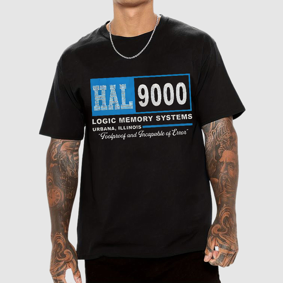 HAL 9000 2001 A Space Odyssey Worn  T-Shirt