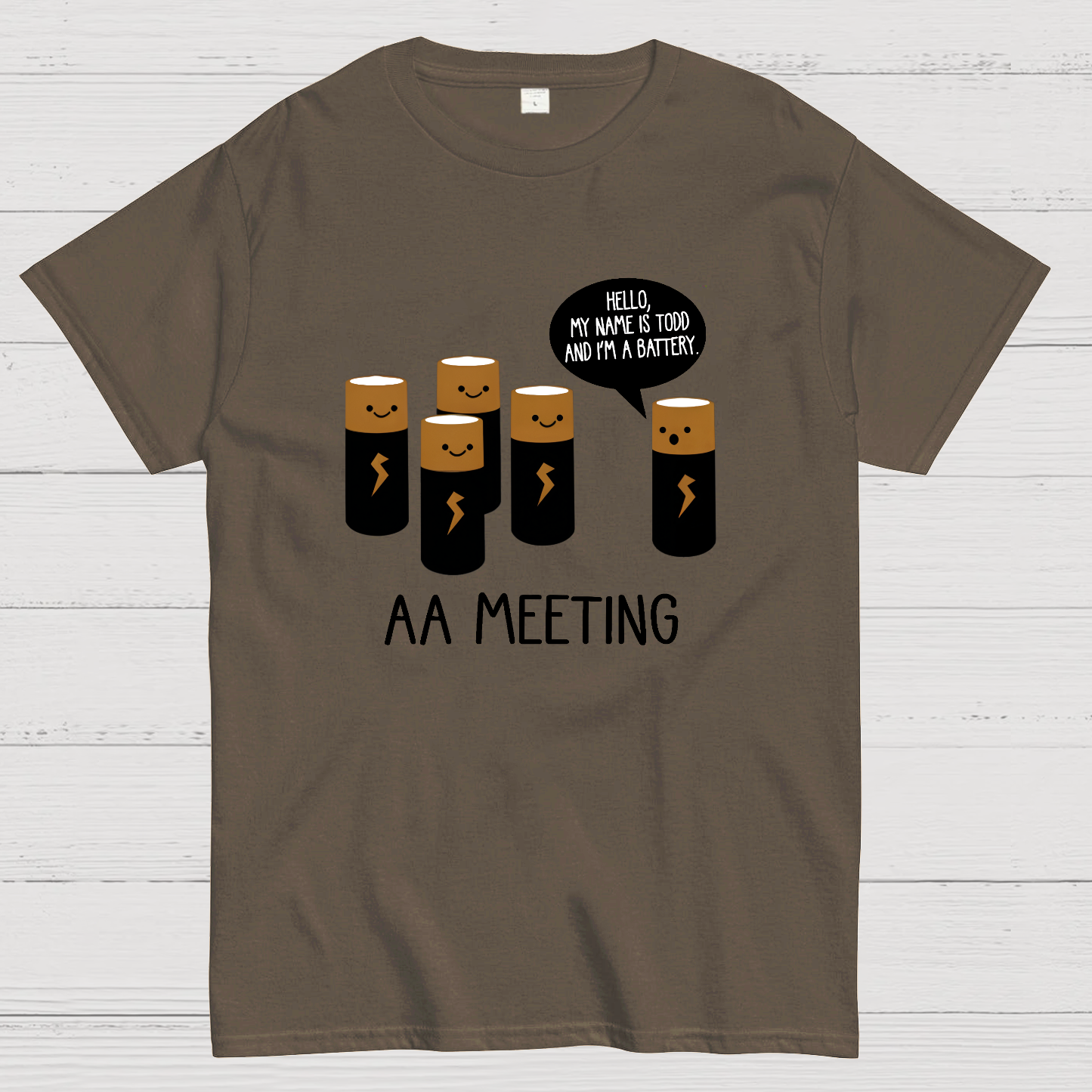 AA Meeting Nerdy T-Shirt