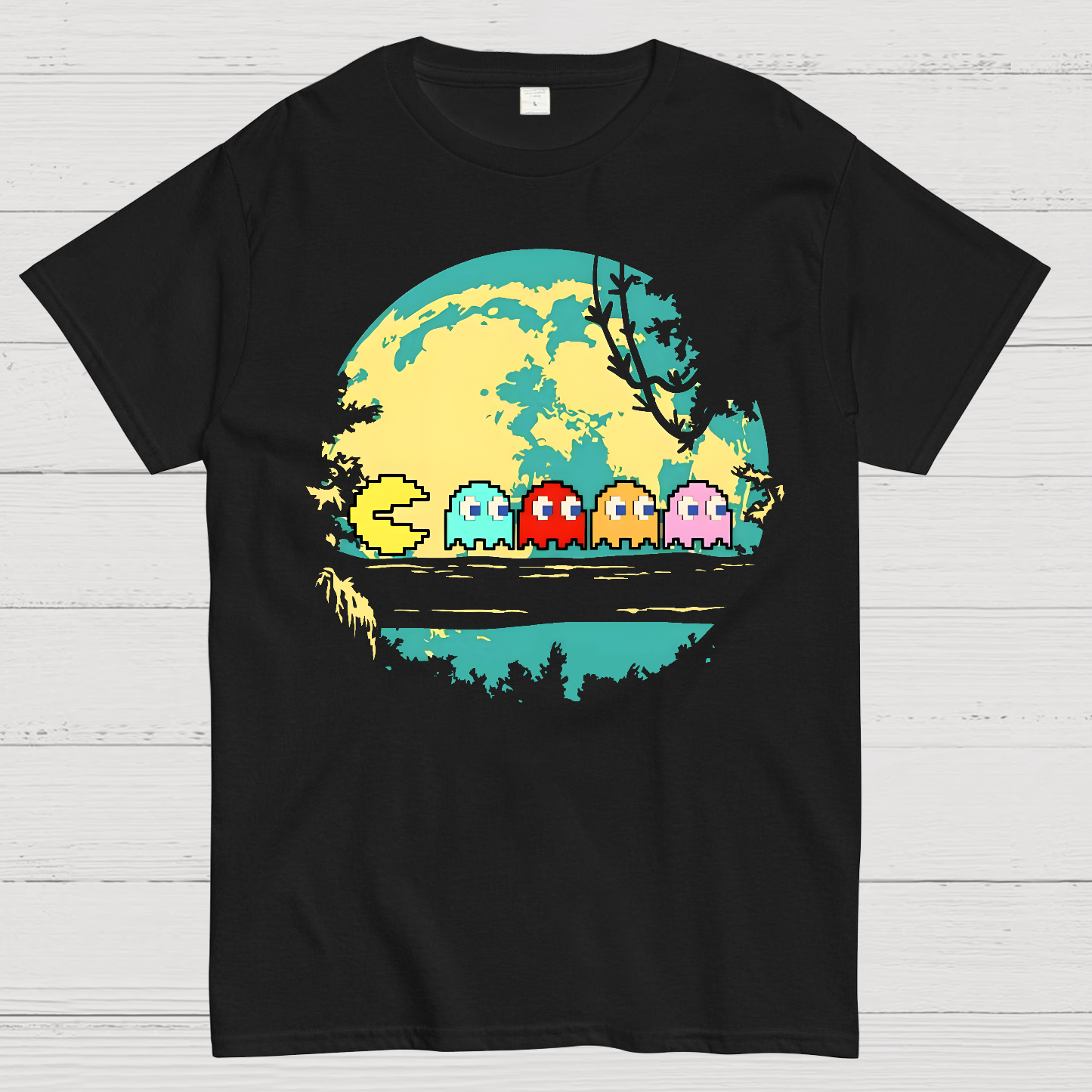 Pac Moon  T-Shirt