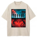 bbb Upside Down Ride Retro Stranger Washed T-shirt