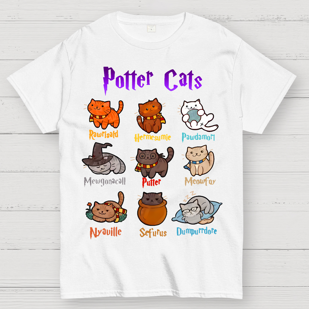 Potter Cats  T-Shirt