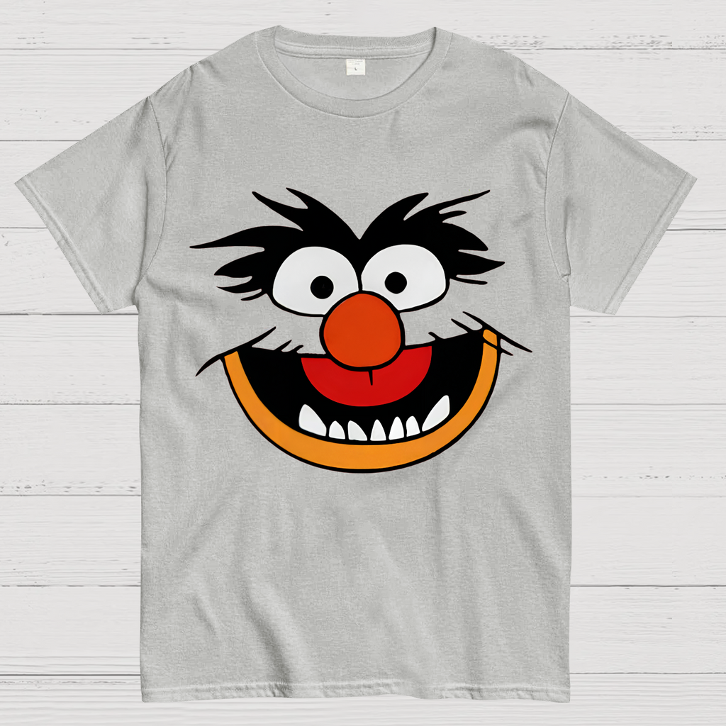 Retro Pop Culture Muppets Face  T-Shirt