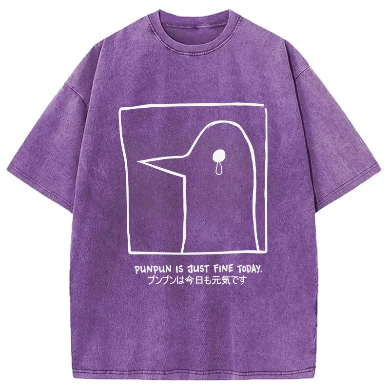 bbb Oyasumi Punpun Washed T-Shirt