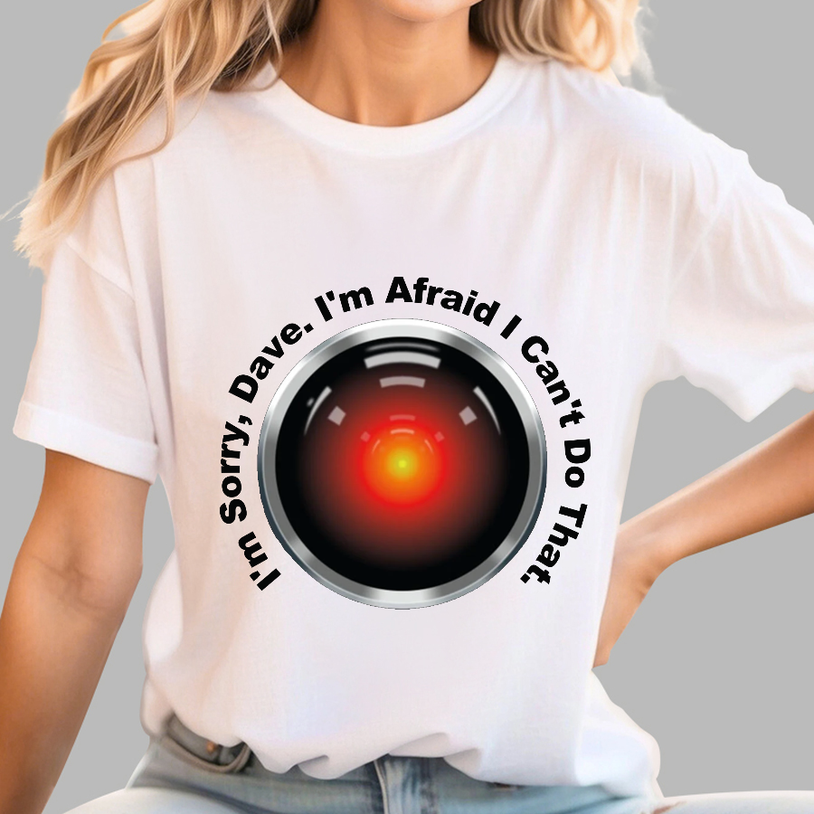 HAL "Sorry, Dave" Quote y T-Shirt