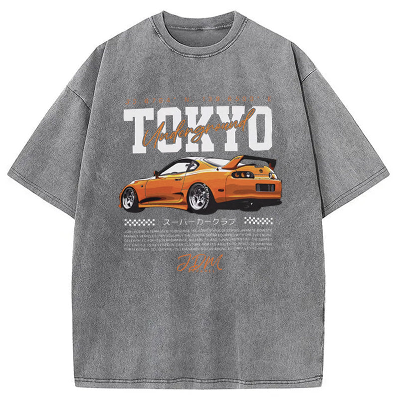 bbb Tokyo JDM Style Car Washed T-Shirt