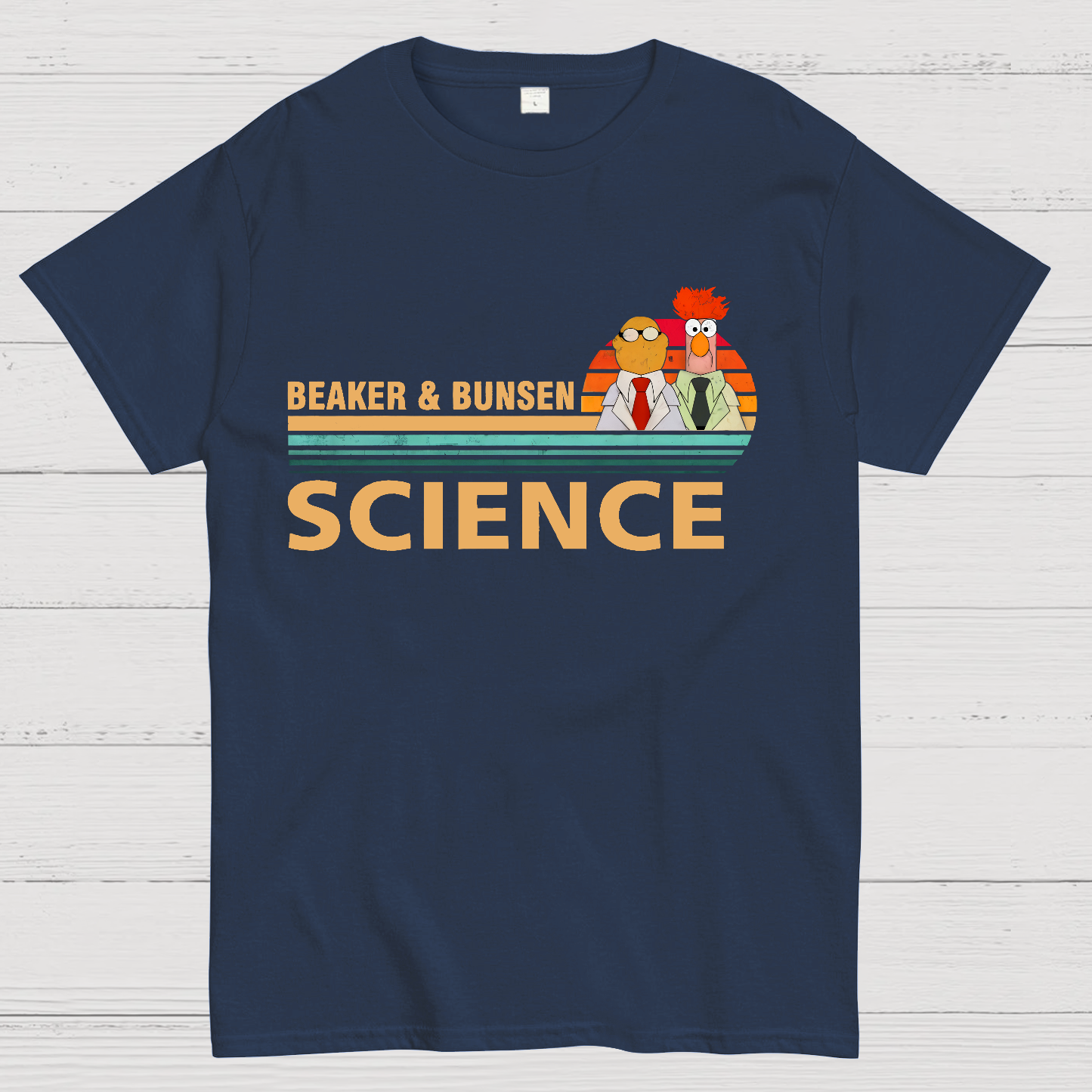 Muppets Science Bunsen And Beaker Cool y T-Shirt