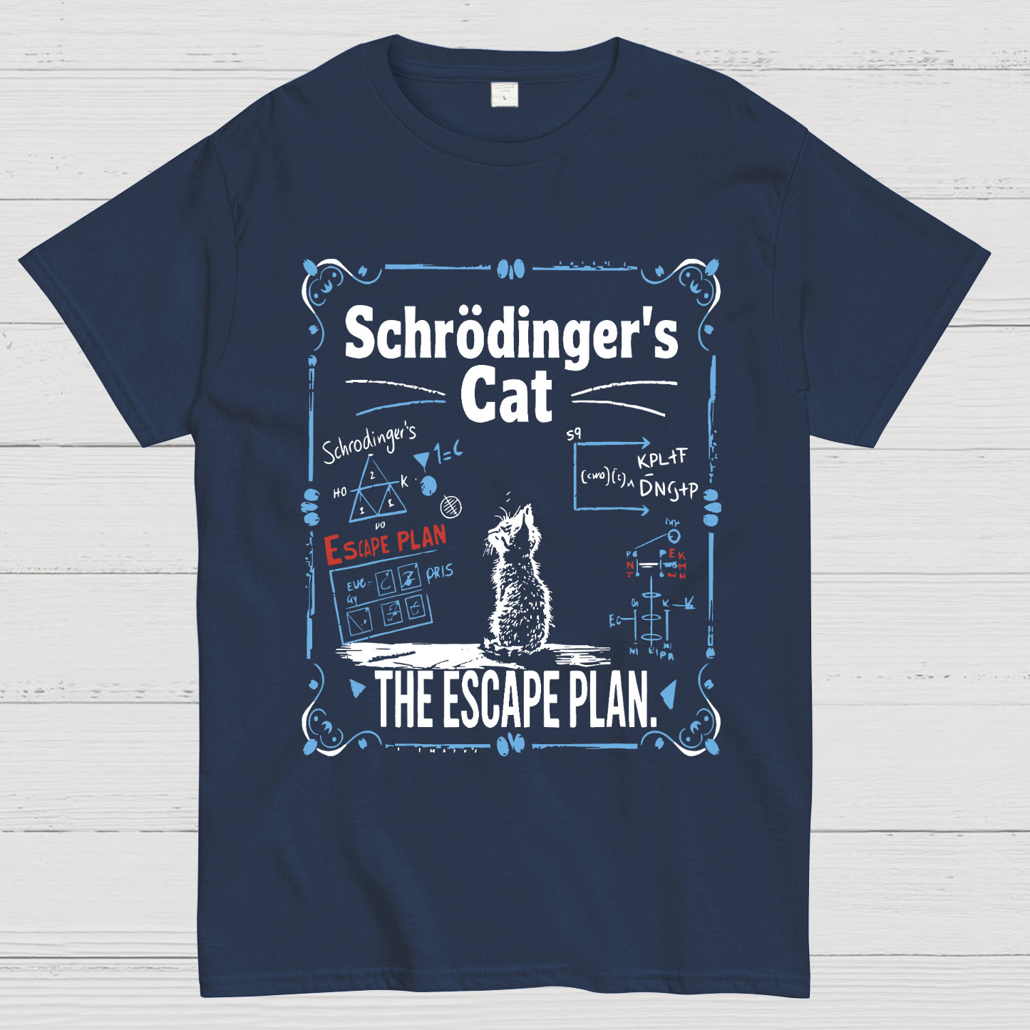 Schrödinger's Cat The Escape Plan  T-Shirt