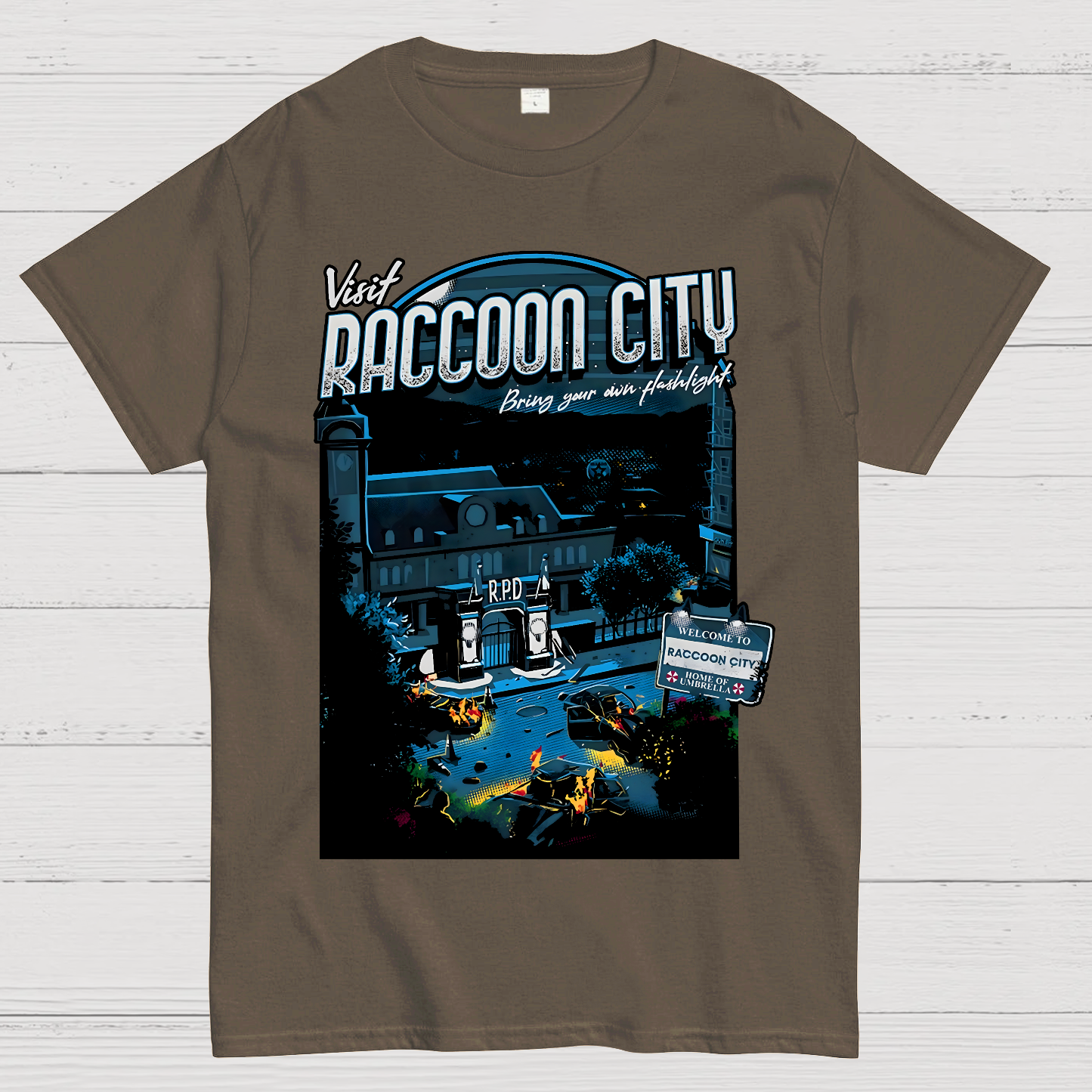 Visit Raccoon City  T-Shirt