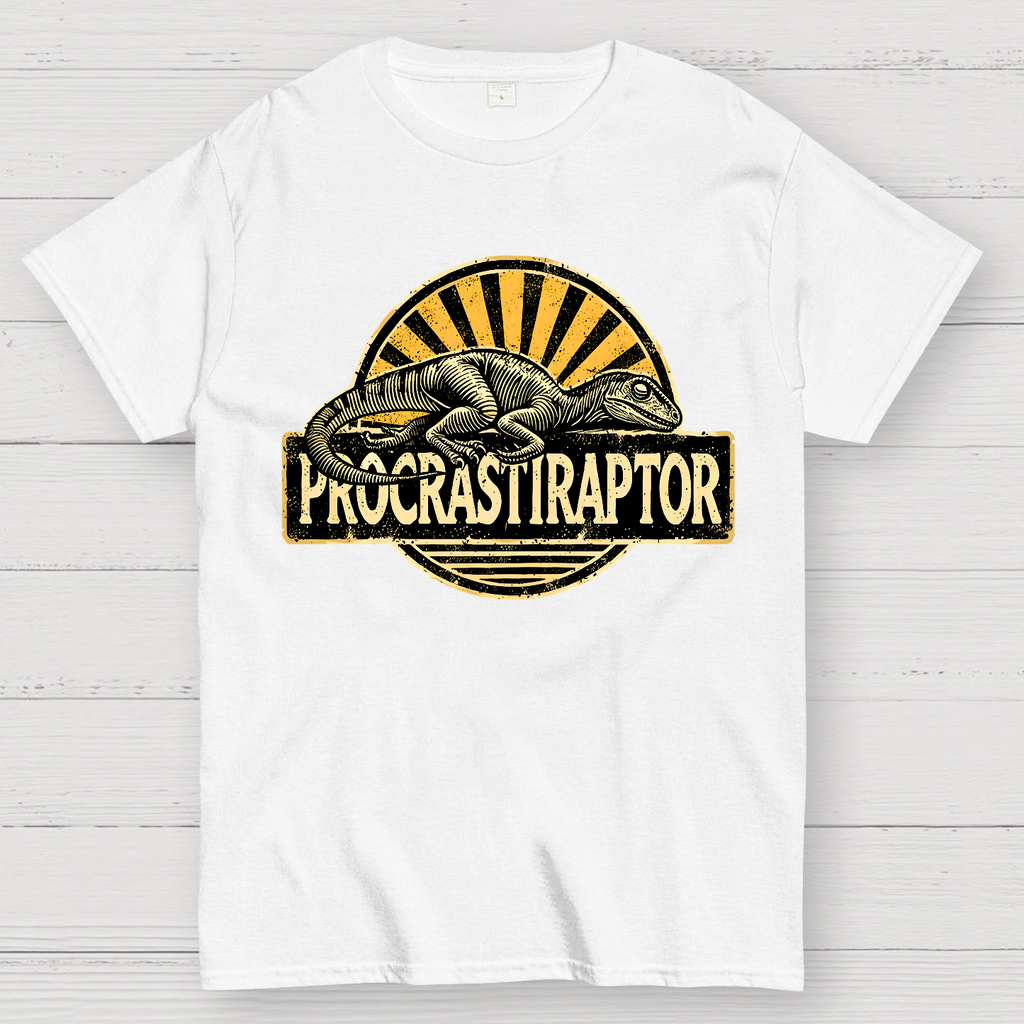 Procrastiraptor  T-Shirt