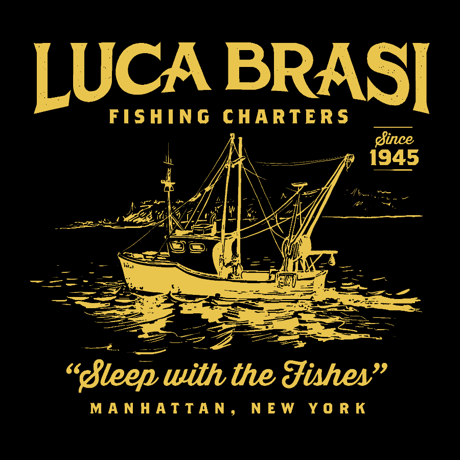 Luca Brasi Fishing Charters  T-Shirt