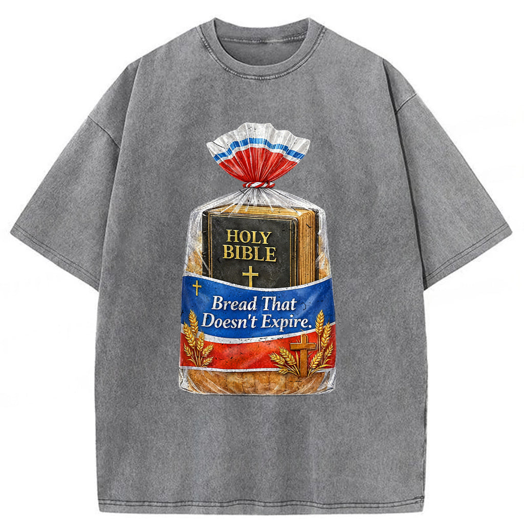 bbb Bread That Doesn't Expire Washed T-shirt