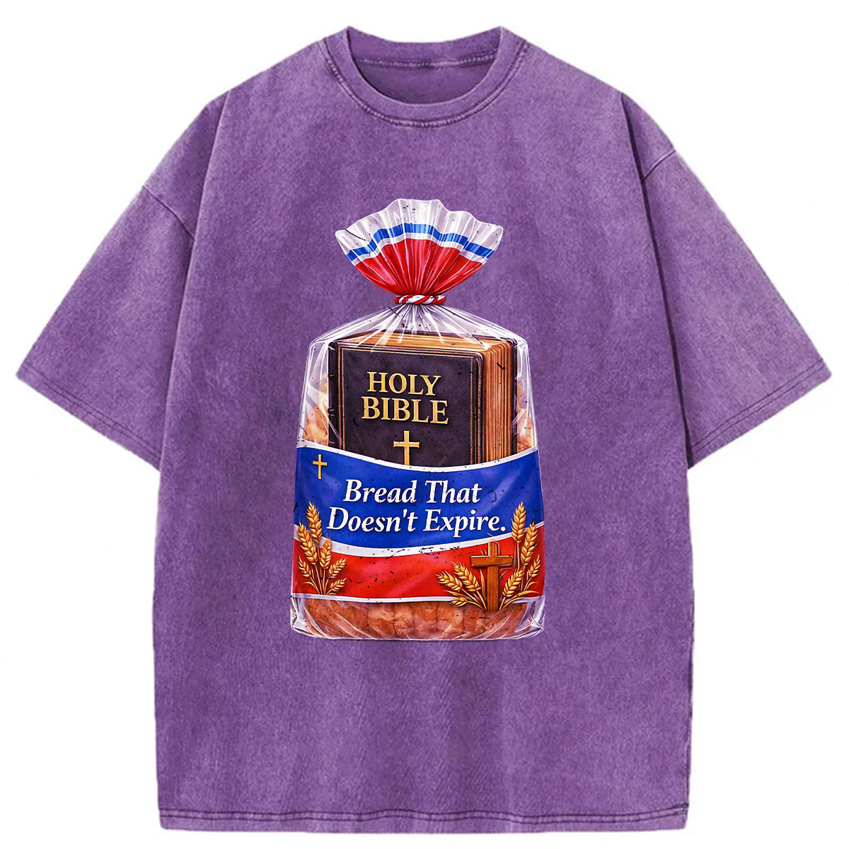 bbb Bread That Doesn't Expire Washed T-shirt