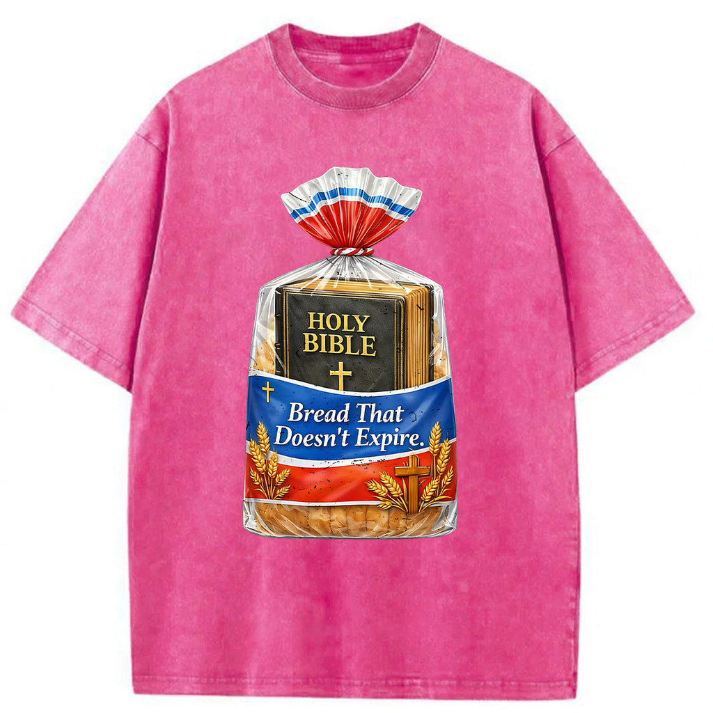 bbb Bread That Doesn't Expire Washed T-shirt