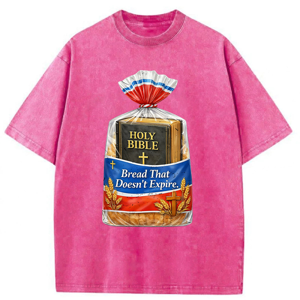 bbb Bread That Doesn't Expire Washed T-shirt