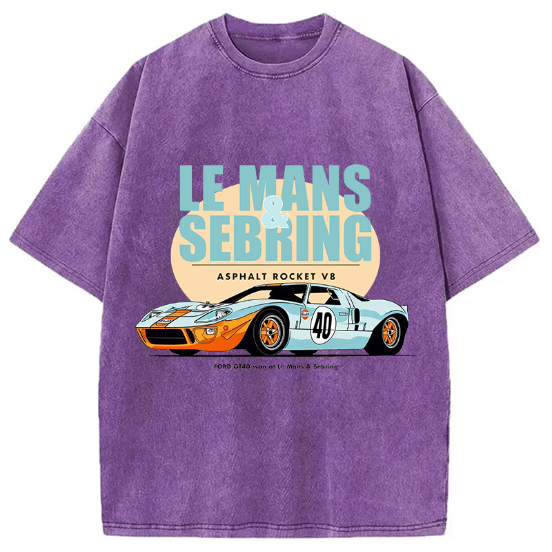 bbb Won At Le Mans & Sebring Washed T-Shirt