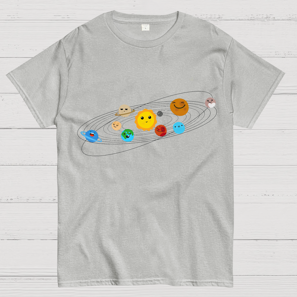 Solar System Nerdy T-Shirt