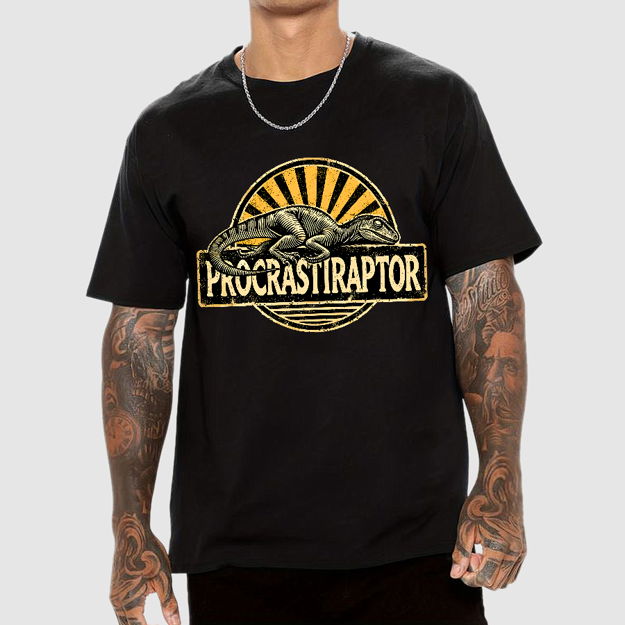 Procrastiraptor  T-Shirt