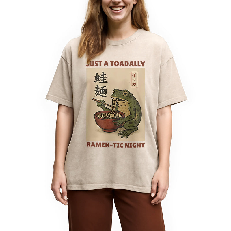 bbb Toadally Fun Ramen Washed T-Shirt