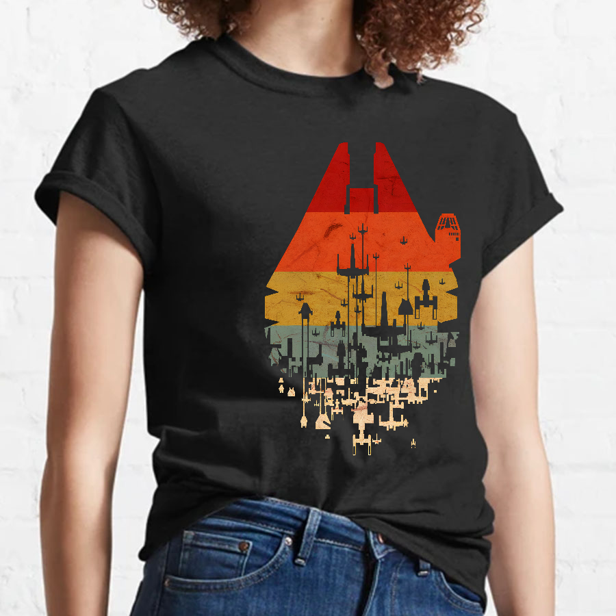 Retro Battleship y T-Shirt