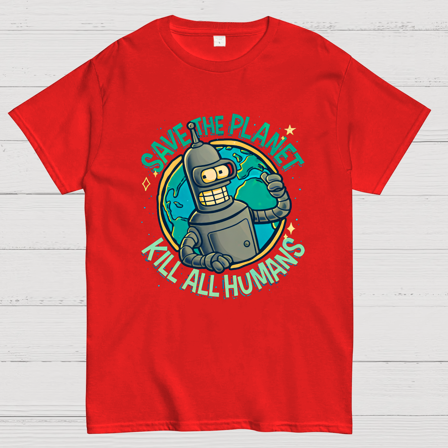 Save The Planet Kill All Humans  T-Shirt
