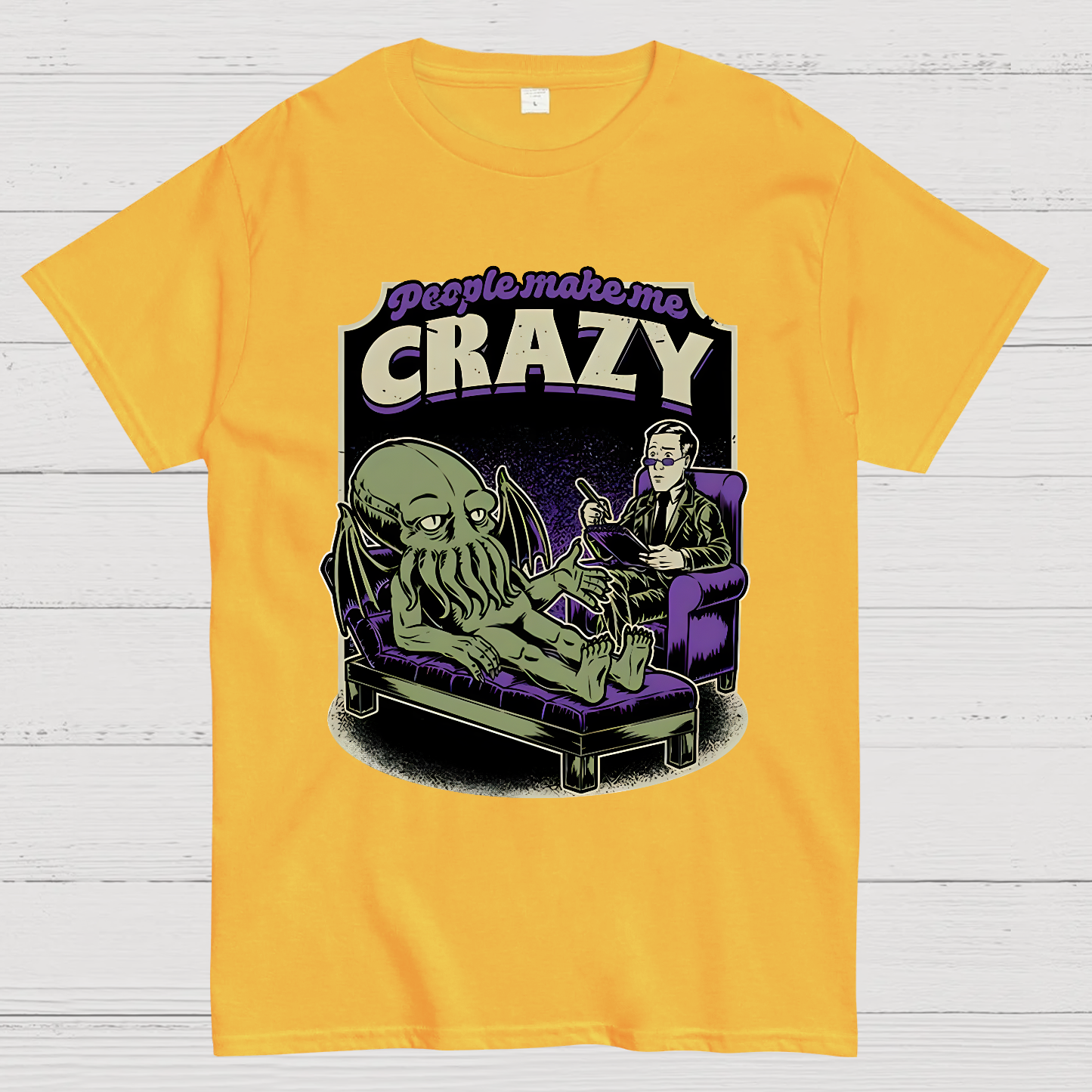Lovecraft Cthulhu Therapy  T-Shirt