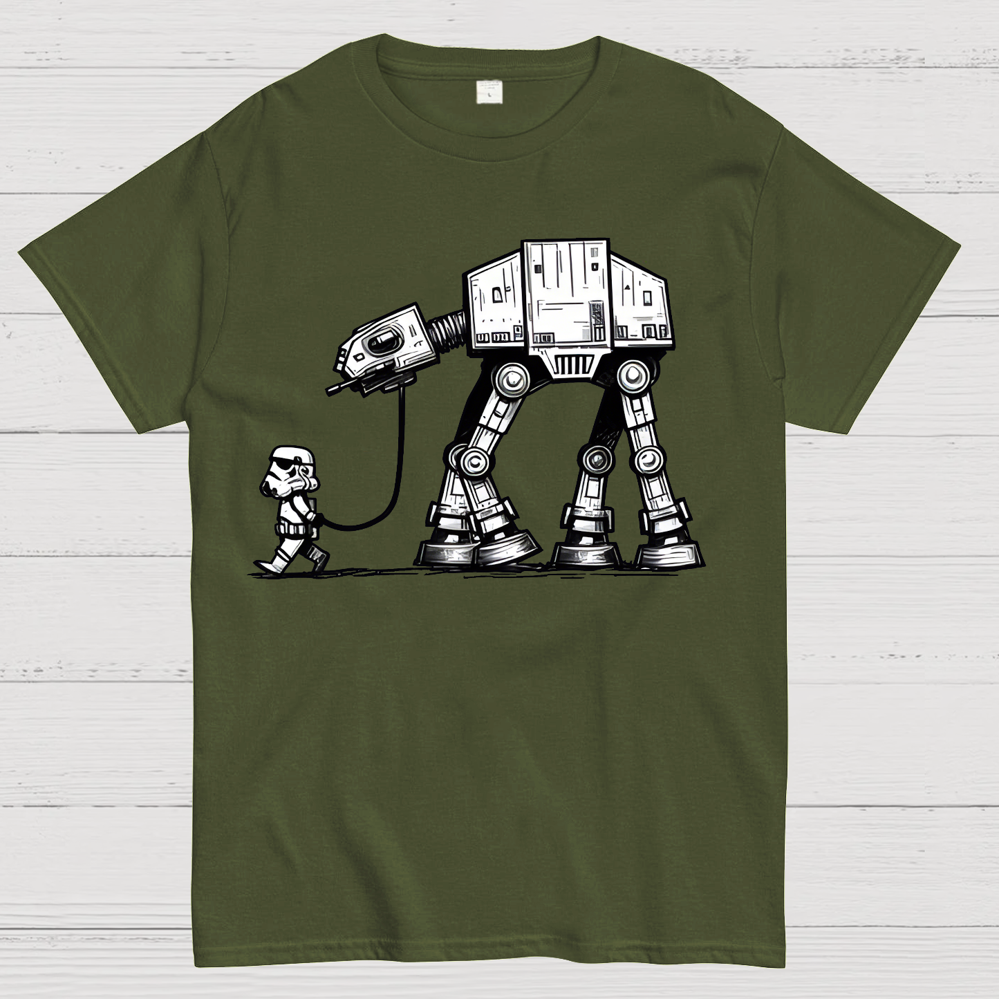 Empire Robot Dog-Planet Battles  T-Shirt