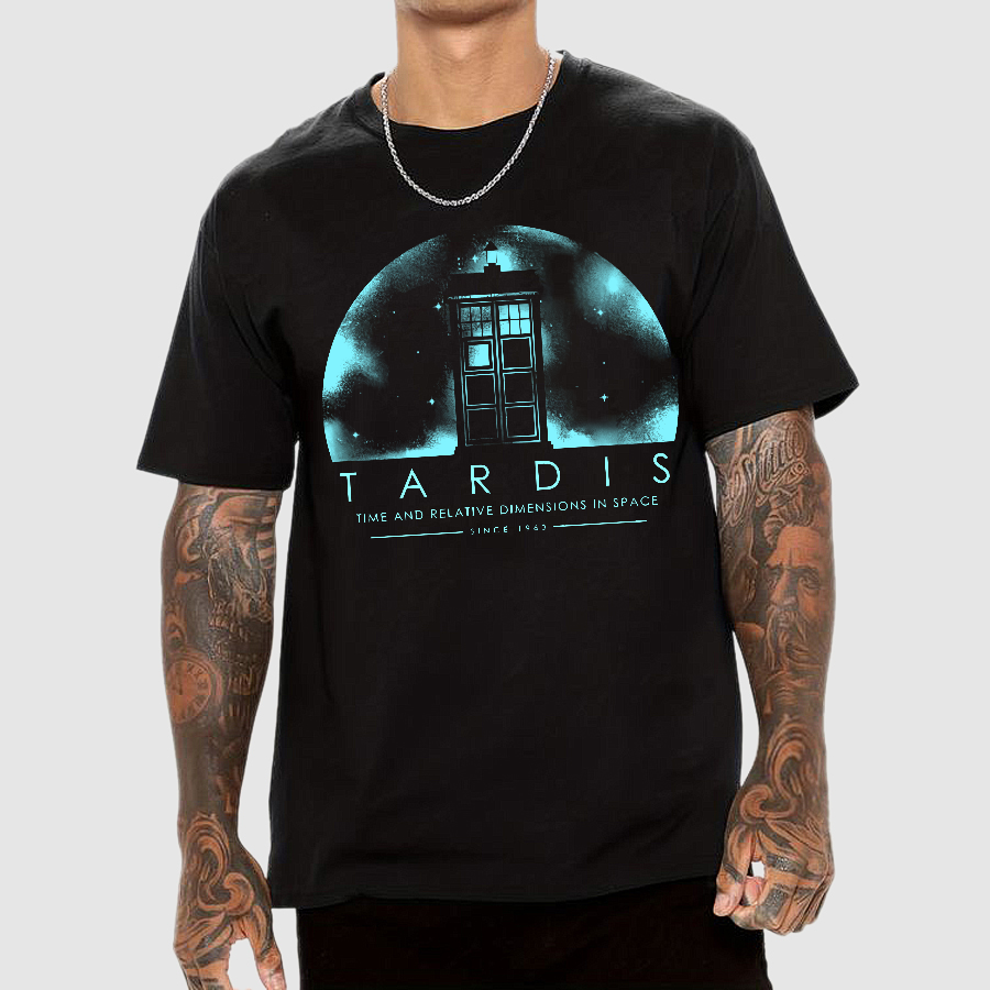 Tardis - Time And Dimensions  T-Shirt