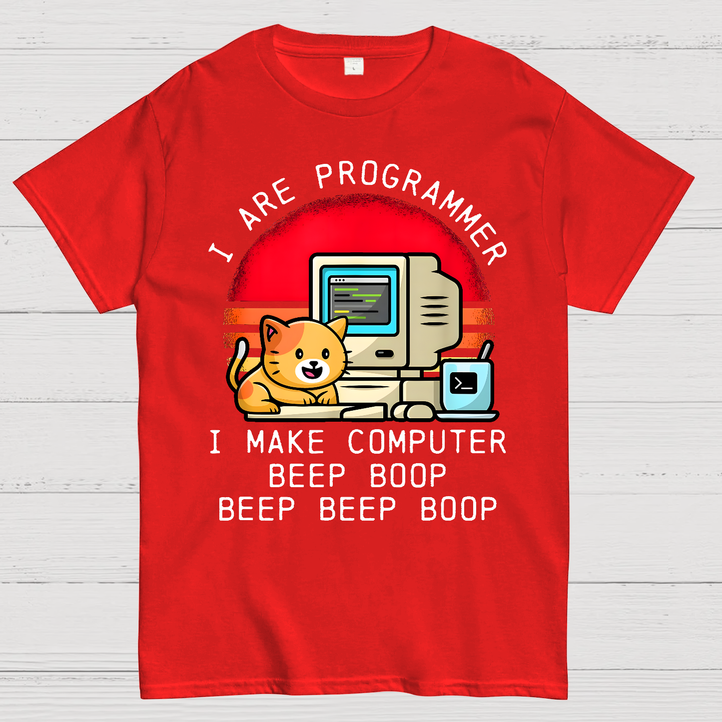 I Are Programmer Funny Cat  T-Shirt