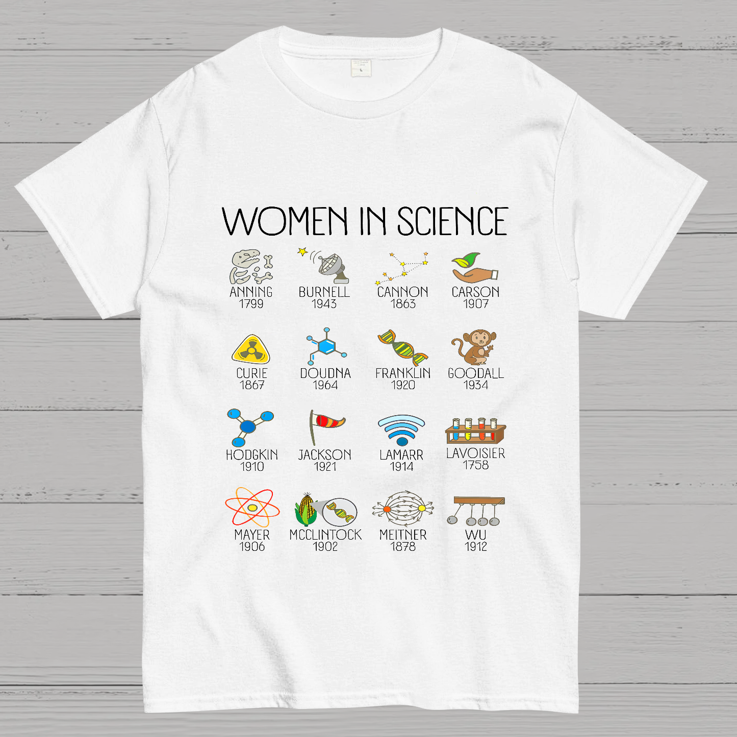 Women in Science  T-Shirt