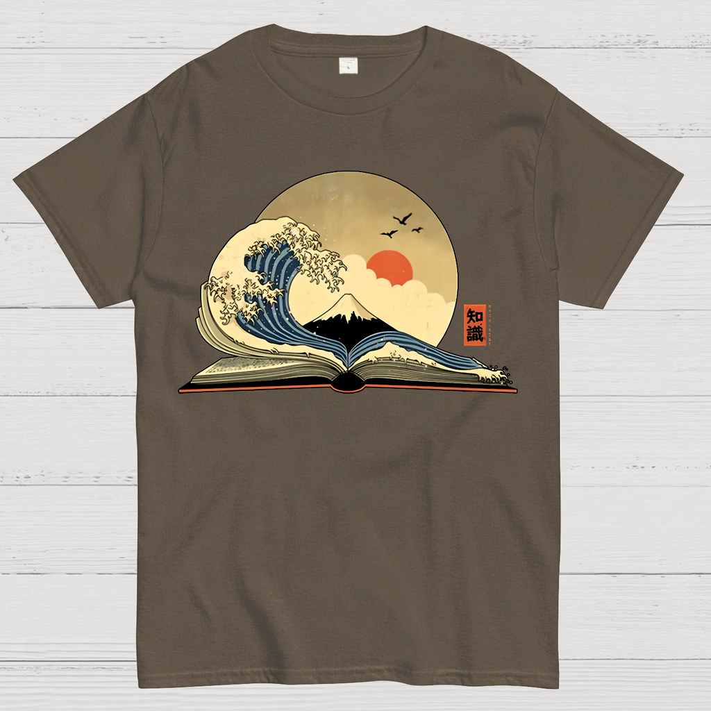 The Great Wave of Knowledge  T-Shirt