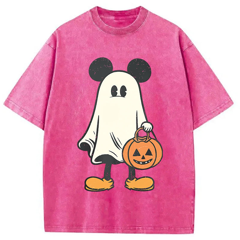 bbb Halloween Mickey Washed T-Shirt