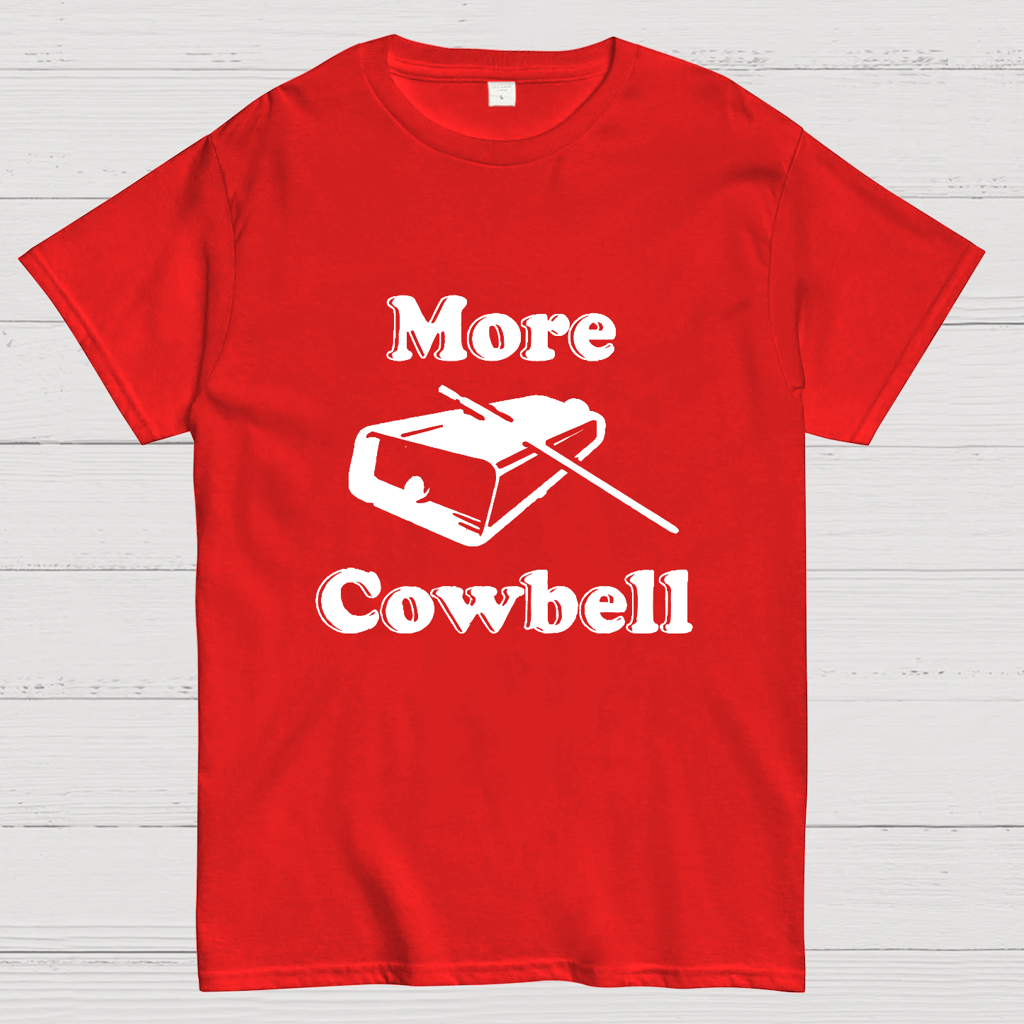 More Cowbell y T-Shirt