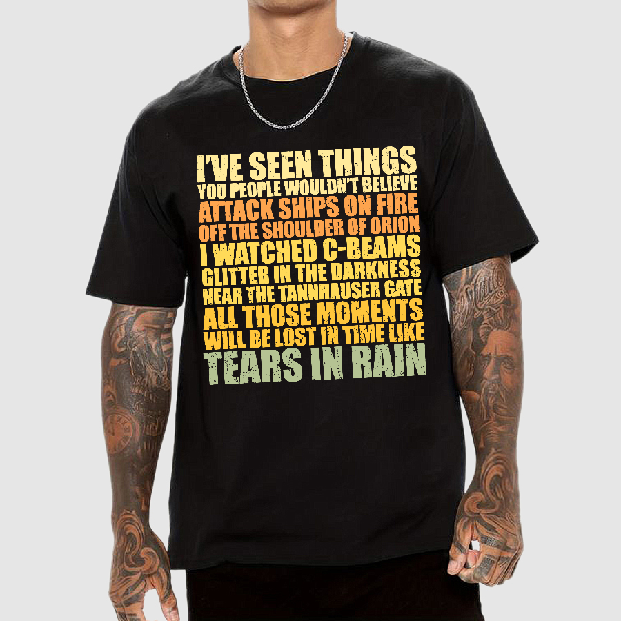 Tears In Rain  T-Shirt