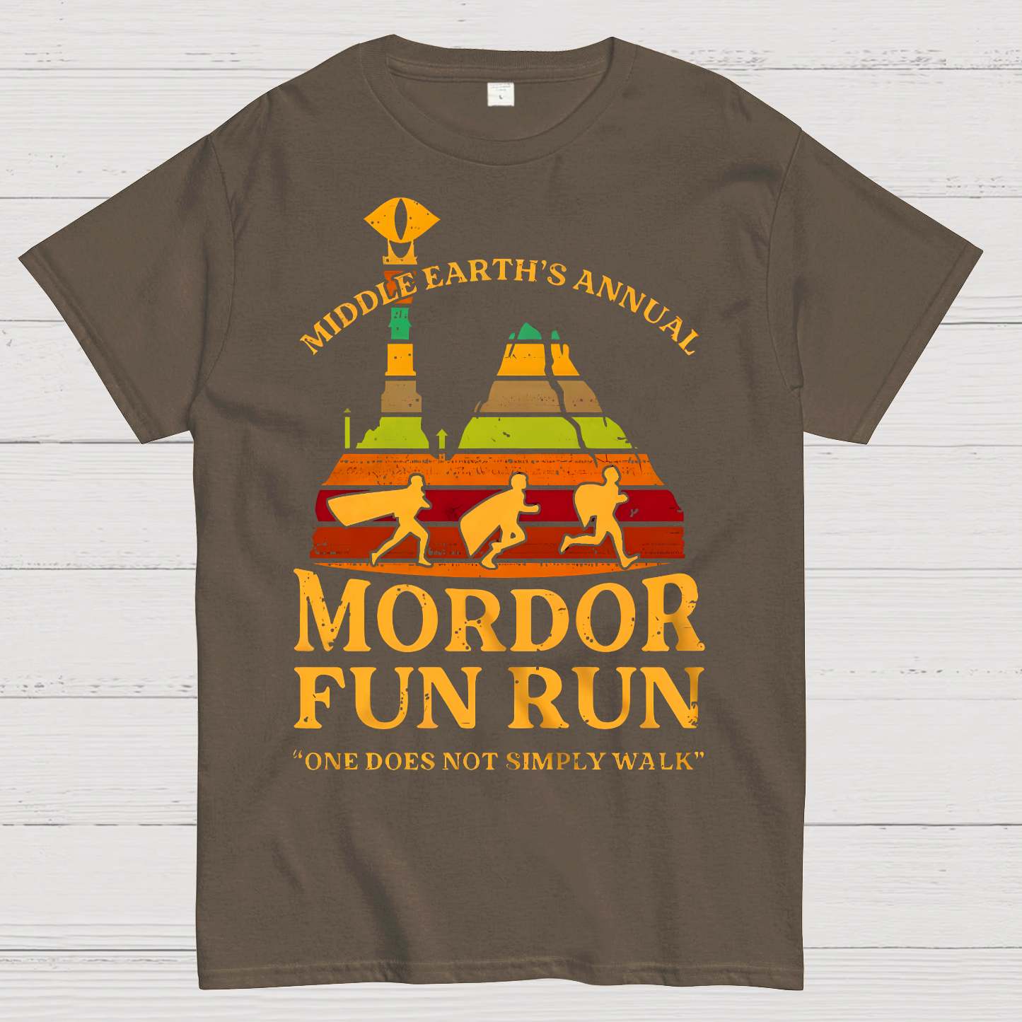 Middleearth's Annual Mordor Fun Run Sarcasm  T-Shirt