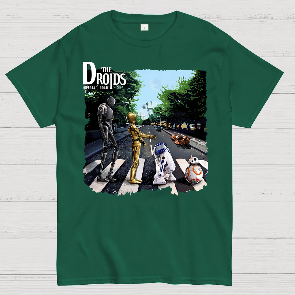 Droids Abbey Road  T-Shirt