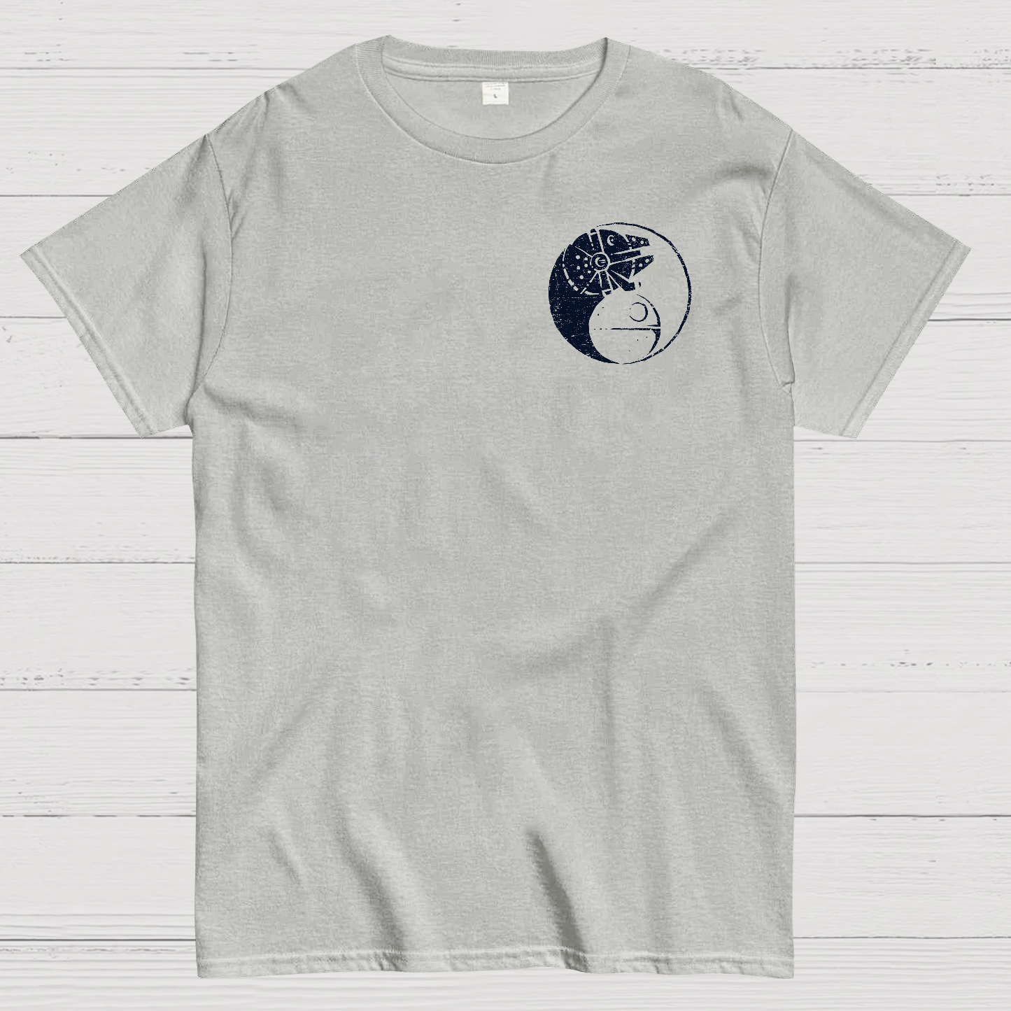 Balancing The Force Front And Back Printing  T-Shirt