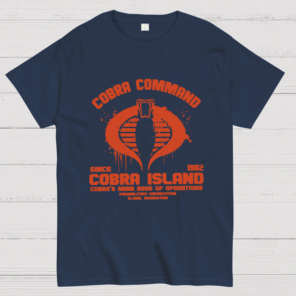 Cobra Command Cobra Island Nerd T-Shirt