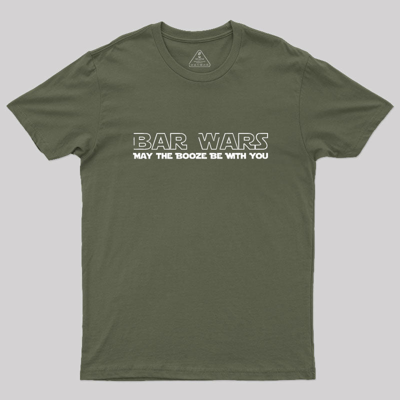 Bar Wars May The Booze Be With You  T-Shirt