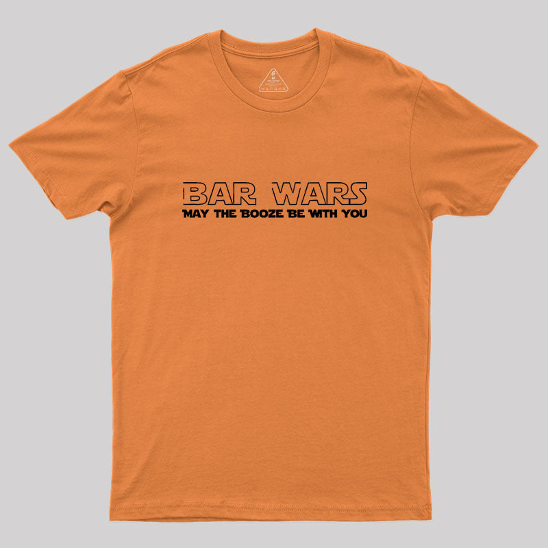Bar Wars May The Booze Be With You  T-Shirt