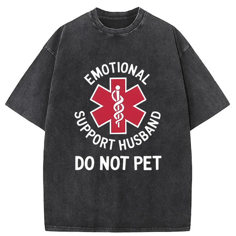 bbb Husband Funny Washed T-shirt
