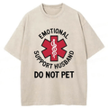 bbb Husband Funny Washed T-shirt