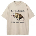 bbb Possum Playing Dead Washed T-Shirt