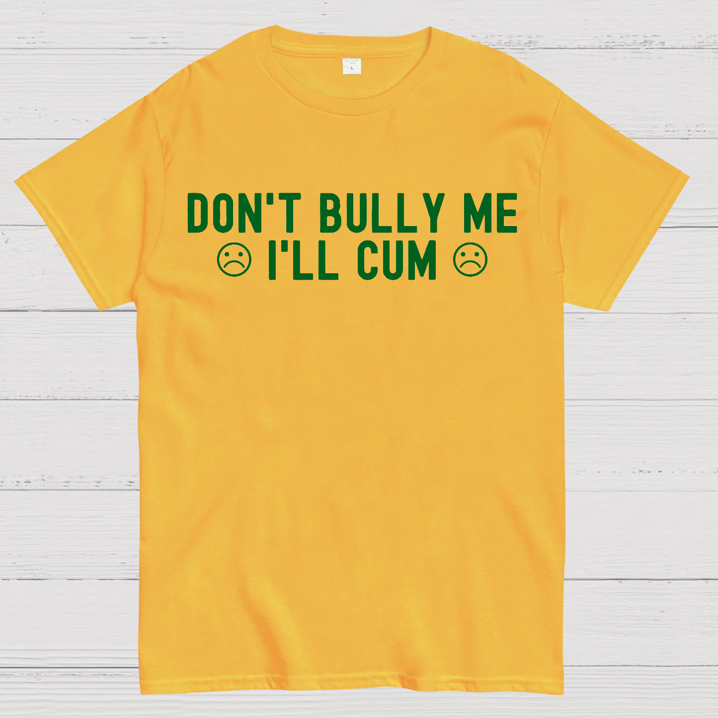 Don't Bully Me I'll Cum  T-Shirt