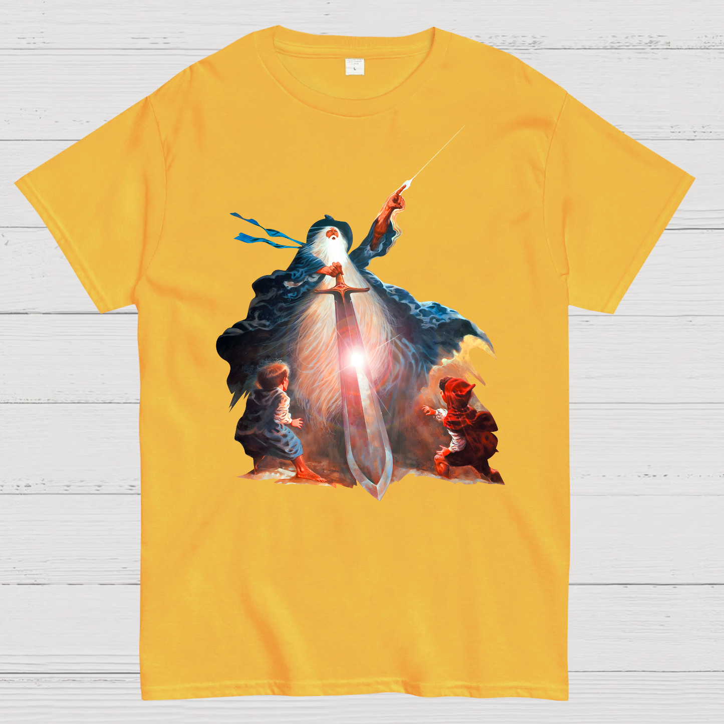 Retro Vintage Fantasy The Lord Of The Rings Unisex  T-Shirt