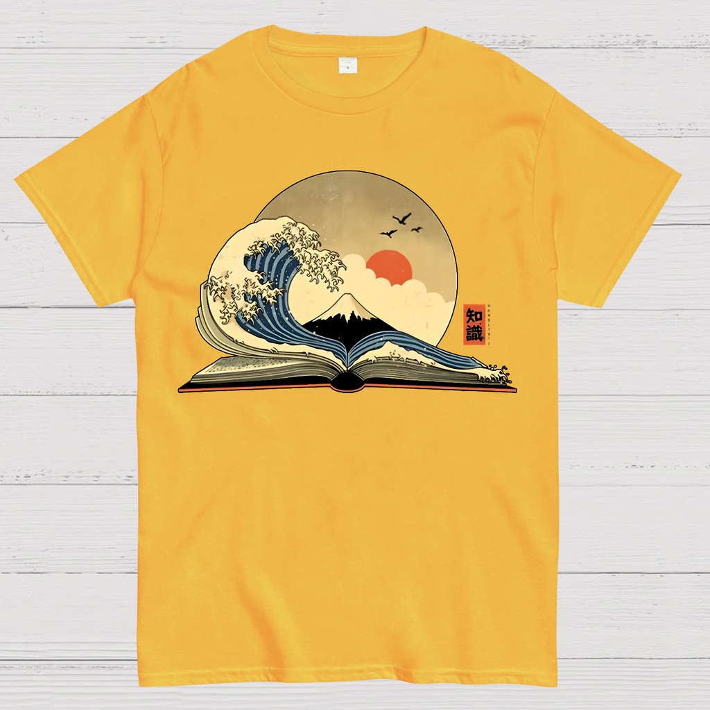 The Great Wave of Knowledge  T-Shirt