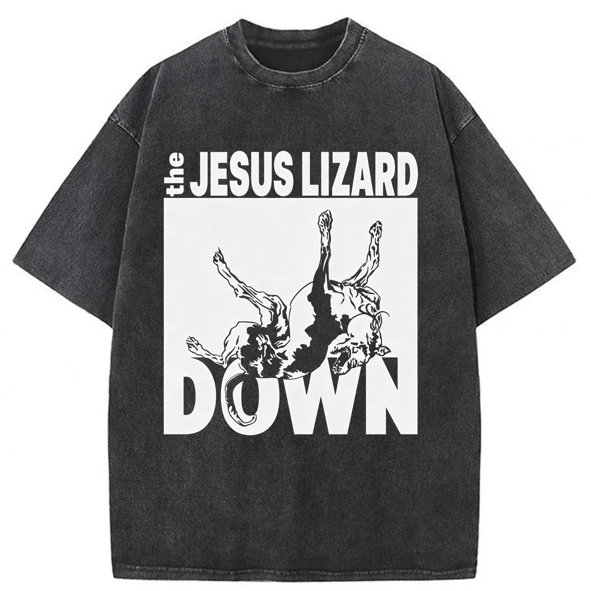 bbb Jesus Lizard Down Washed T-shirt