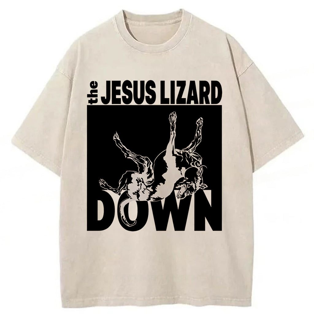 bbb Jesus Lizard Down Washed T-shirt