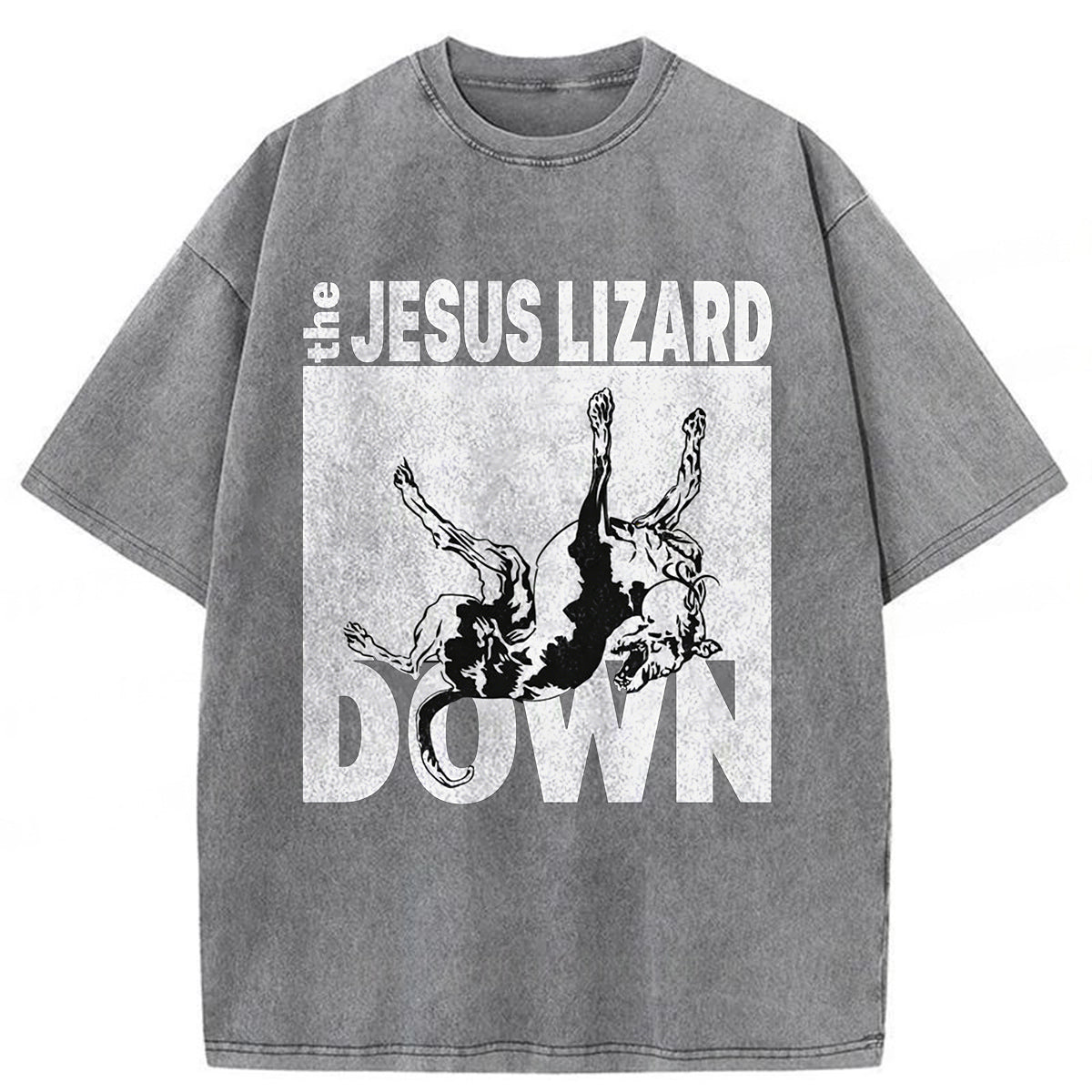 bbb Jesus Lizard Down Washed T-shirt